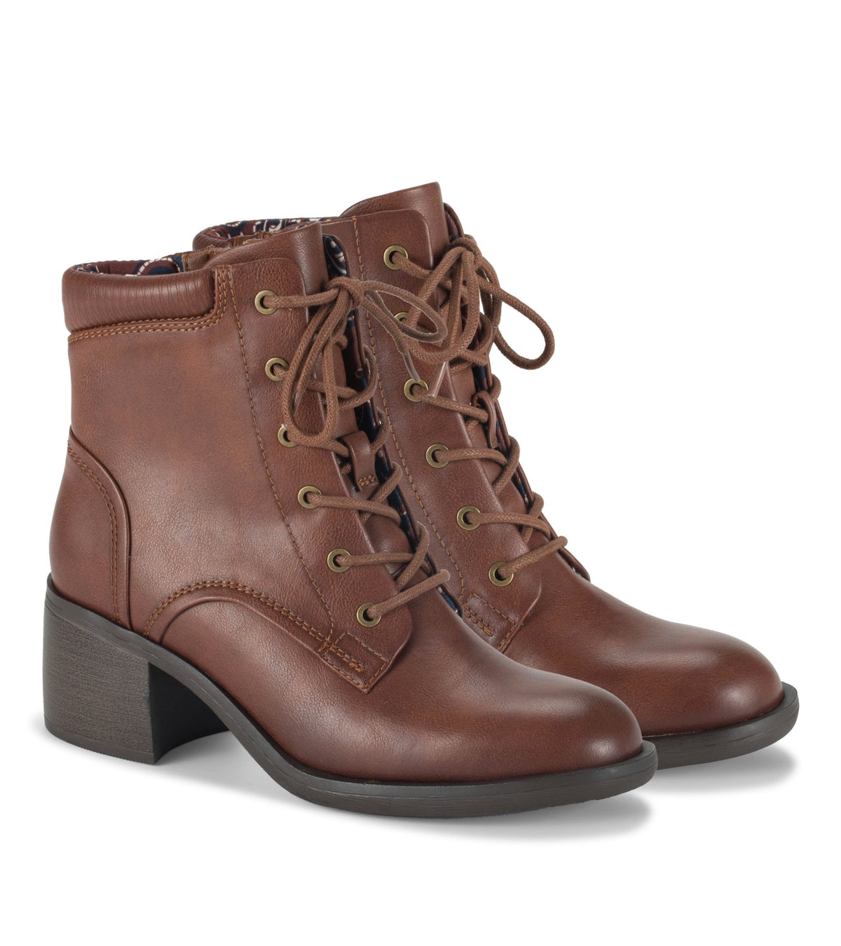 Allister Lace Up Bootie Brush Brown - Women