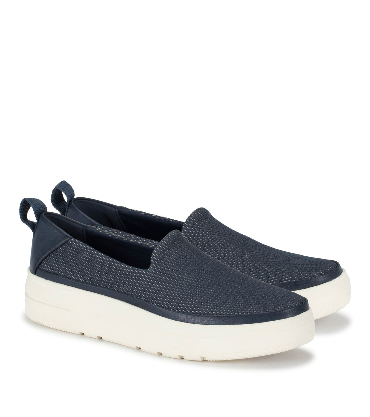 Nevin Slip On Sneaker Navy Blue Mesh - Women