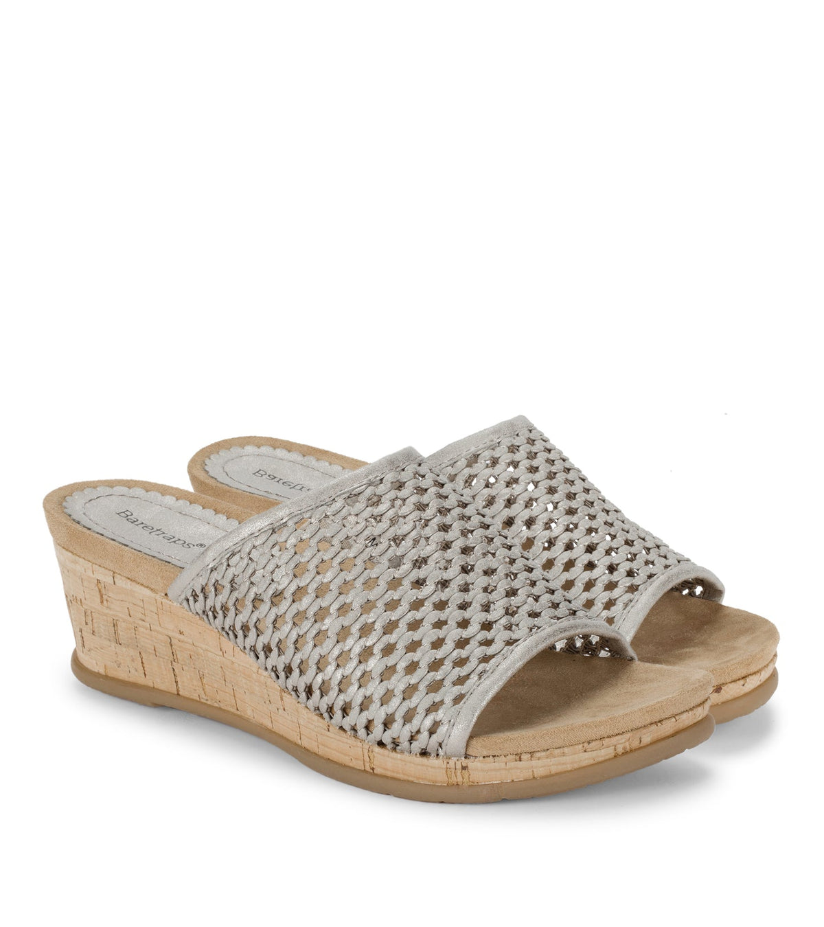 Flossey Wedge Slide Sandal Champagne - Women