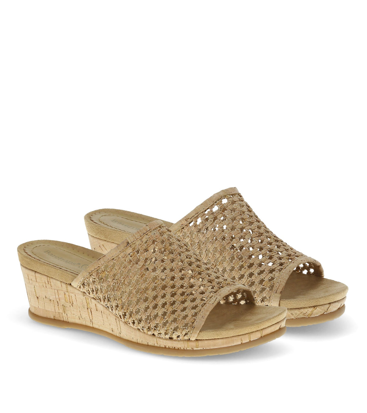 Flossey Wedge Slide Sandal Natural Cork - Women