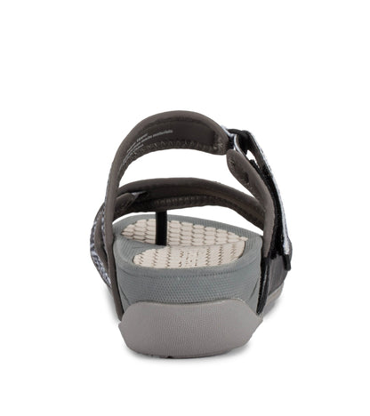 Deserae Slide Sandal Dark Grey - Women