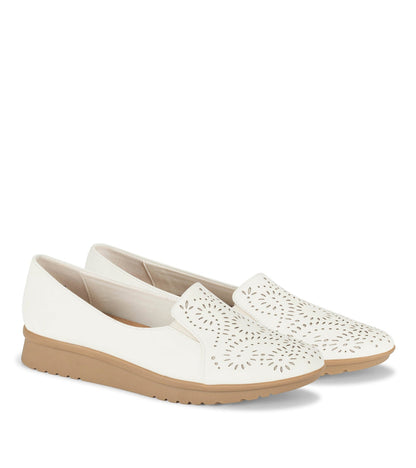 Amry Slip On Loafer Cream - Women