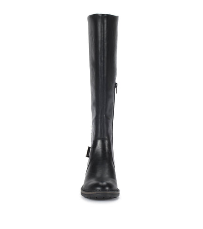 Autumn Wide Calf Riding Boot Black - Women