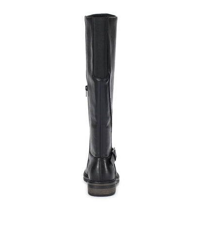Autumn Wide Calf Riding Boot Black - Women