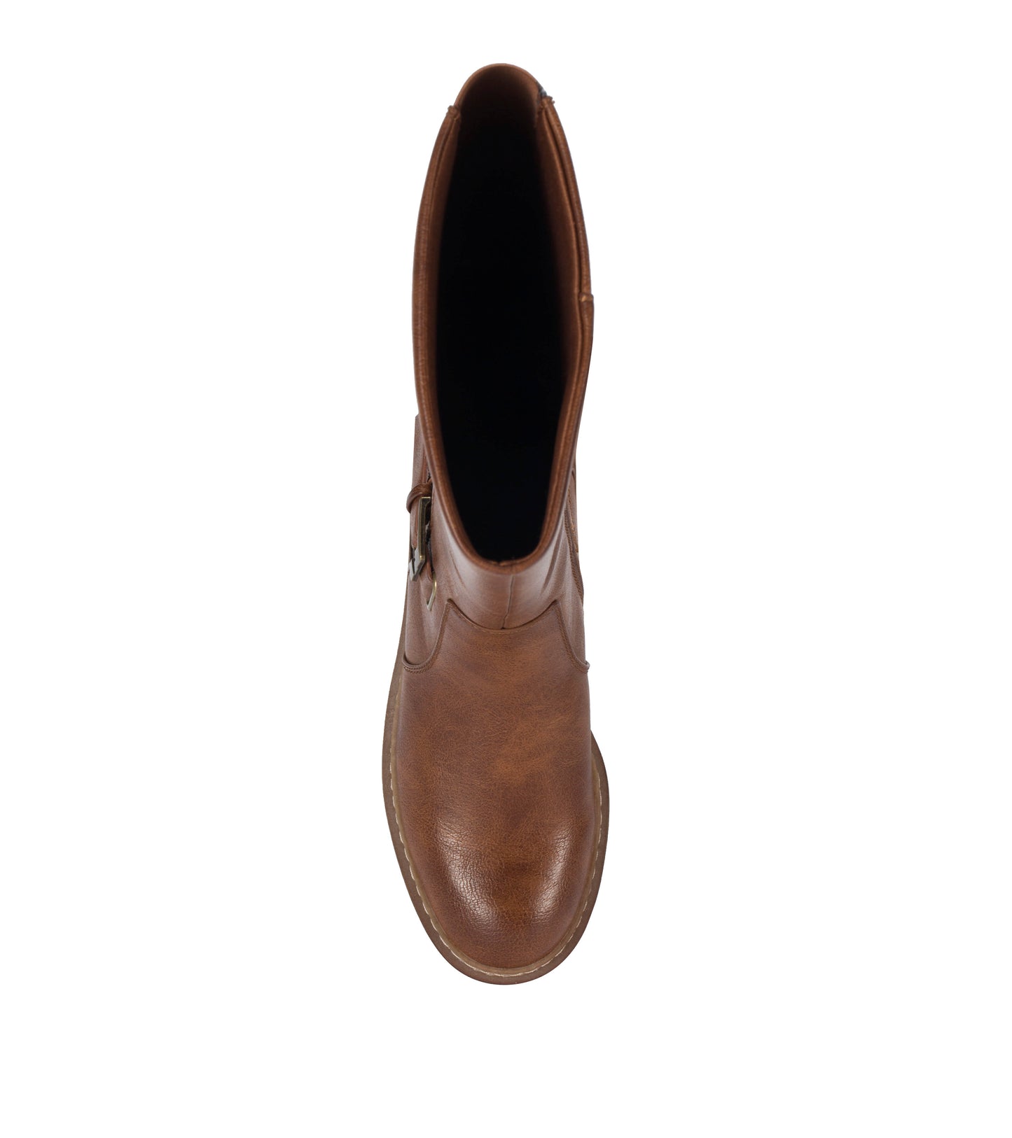 Autumn Wide Calf Riding Boot Cognac - Women