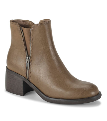 Avery Block Heel Bootie Truffle - Women