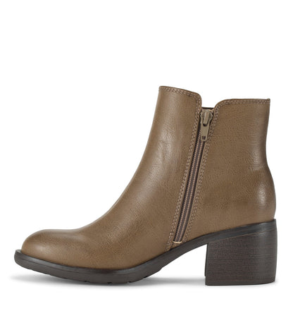 Avery Block Heel Bootie Truffle - Women