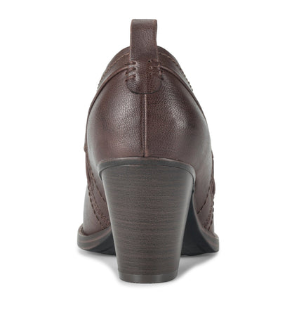 Caroline Ankle Bootie Dark Brown - Women