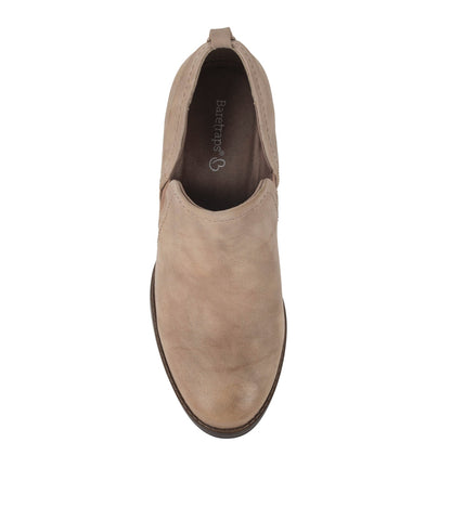Caroline Ankle Bootie Light Mushroom - Women