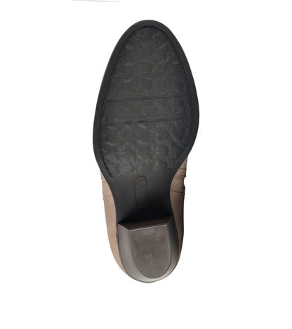 Caroline Ankle Bootie Light Mushroom - Women