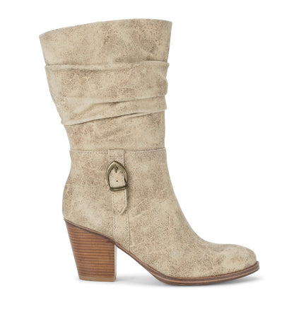 Cheyenne Mid Calf Boot Cream - Women
