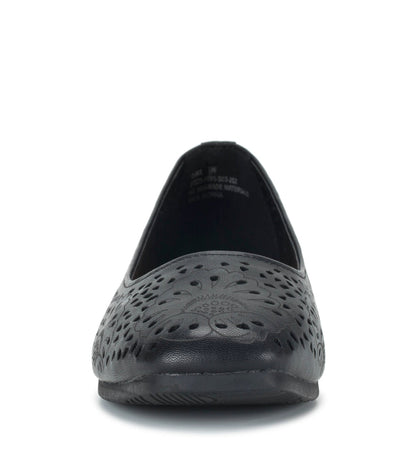 Chika Casual Flat Black - Women
