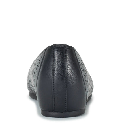 Chika Casual Flat Black - Women