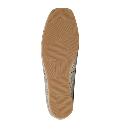 Chika Casual Flat Champagne - Women