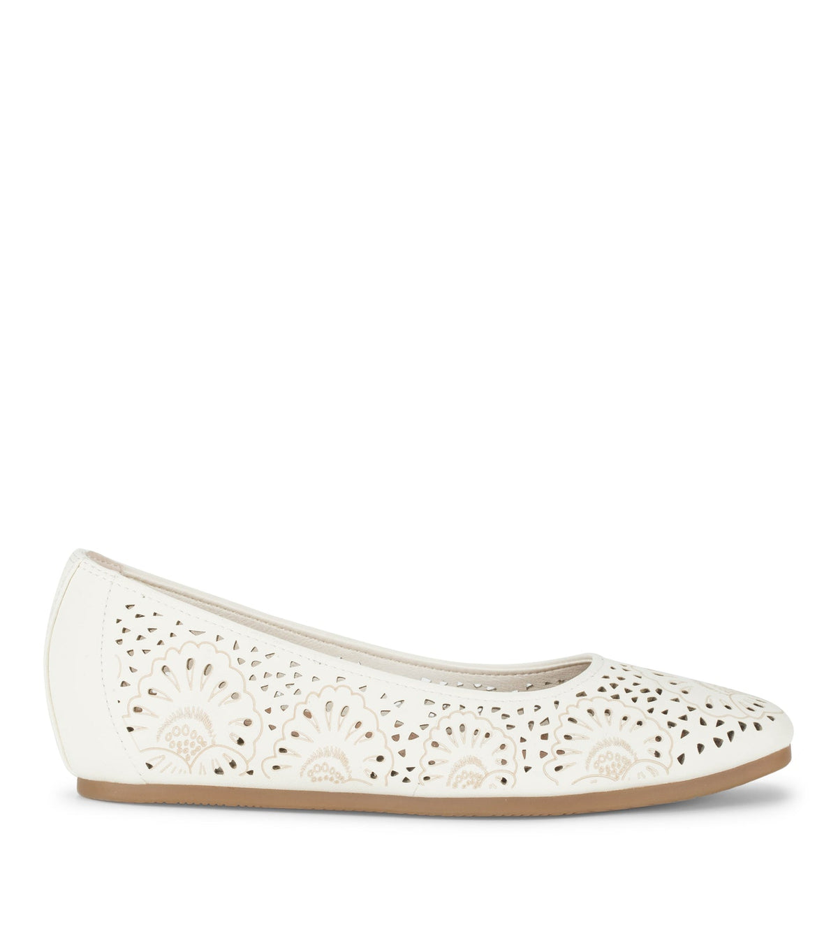 Chika Casual Flat Cream - Women