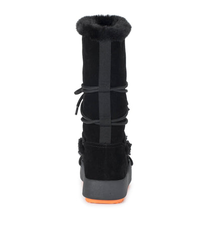 Danney Cold Weather Boot Black Suede - Women