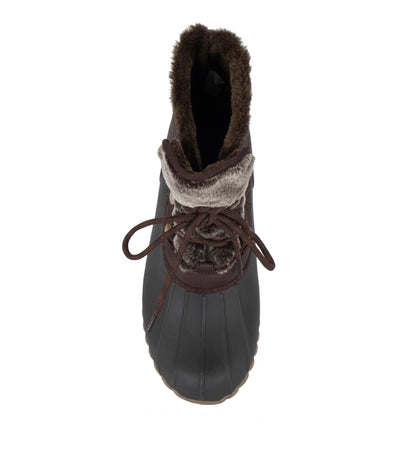 Flash Duck Boot Dark Brown - Women