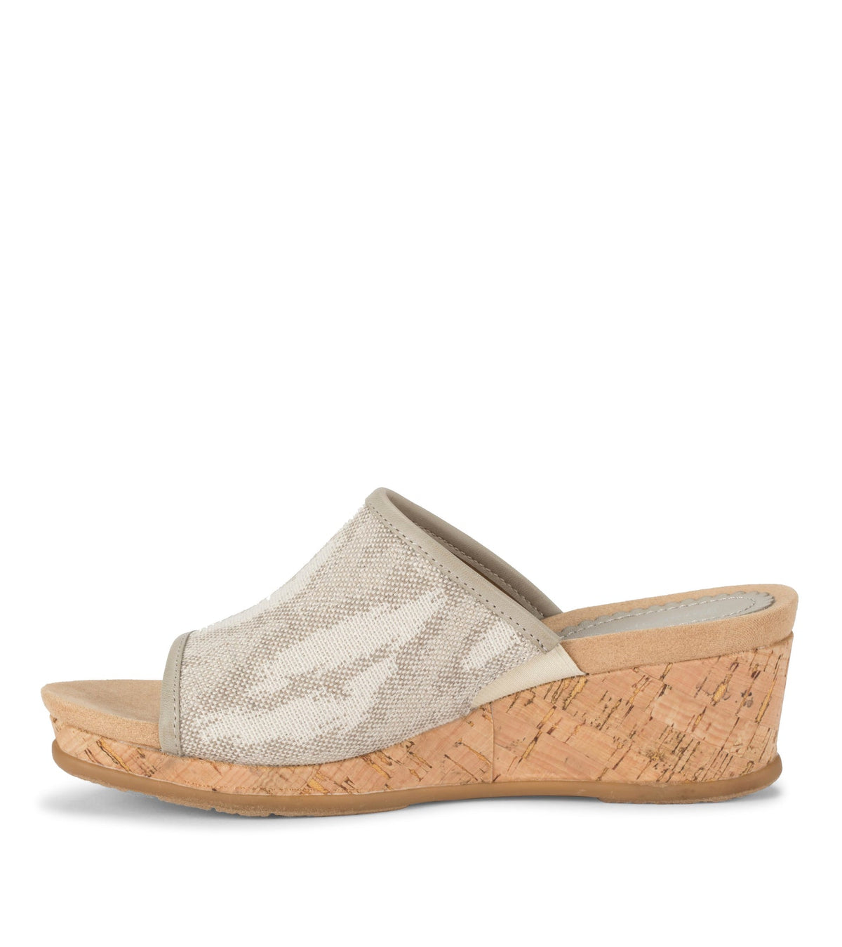 Flossey Wedge Slide Sandal Natural Ikat - Women