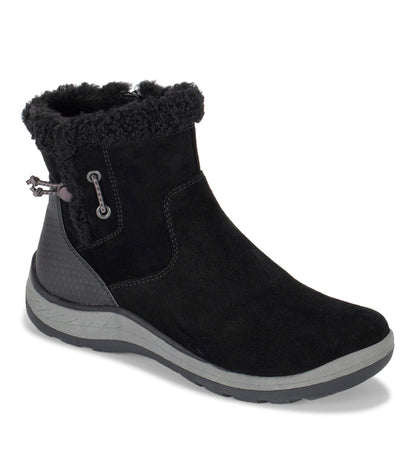 Kalina Cold Weather Bootie Black Suede - Women