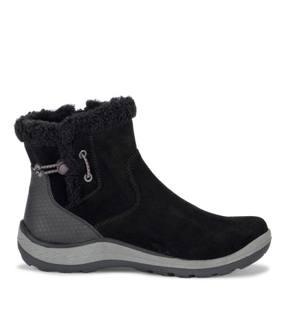 Kalina Cold Weather Bootie Black Suede - Women