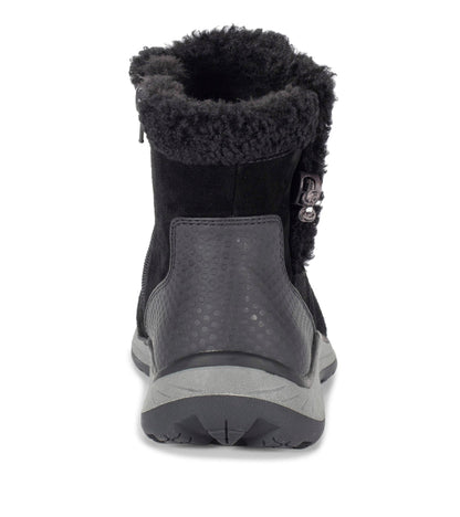 Kalina Cold Weather Bootie Black Suede - Women