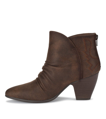 Leanna Bootie Dark Brown - Women