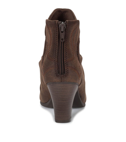 Leanna Bootie Dark Brown - Women