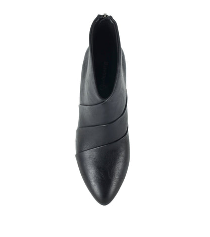 Liberty Block Heel Bootie Black - Women