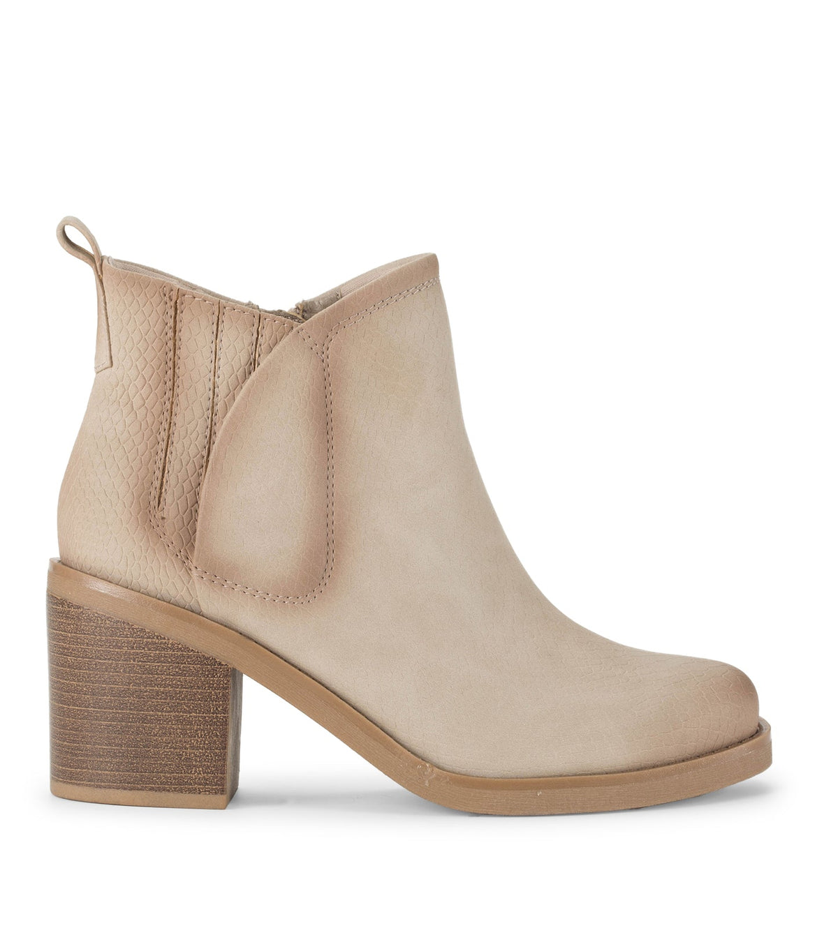 Maria Block Heel Bootie Oatmeal - Women
