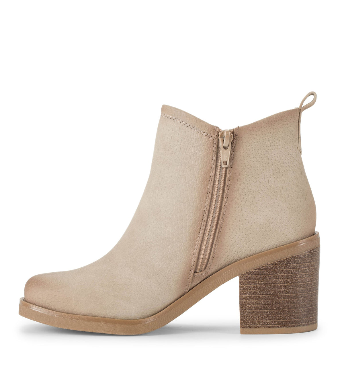 Maria Block Heel Bootie Oatmeal - Women