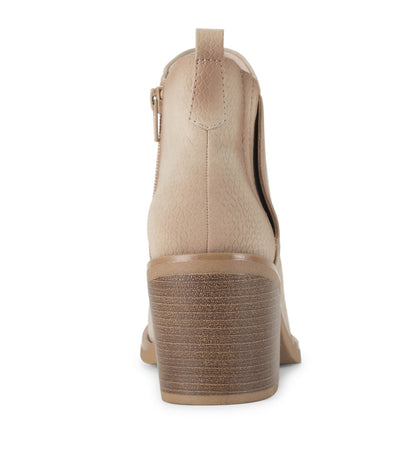 Maria Block Heel Bootie Oatmeal - Women