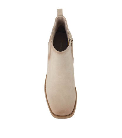 Maria Block Heel Bootie Oatmeal - Women