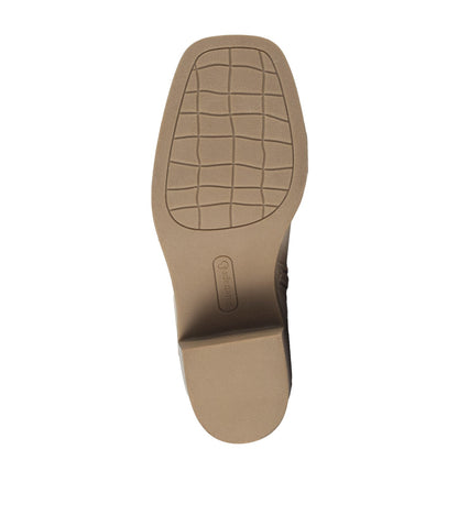 Maria Block Heel Bootie Oatmeal - Women