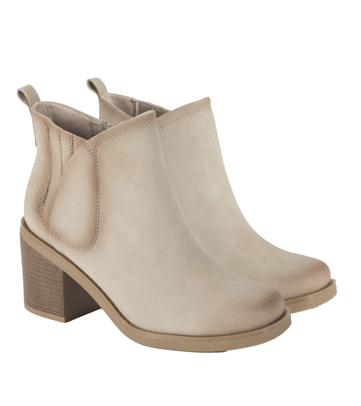Maria Block Heel Bootie Oatmeal - Women