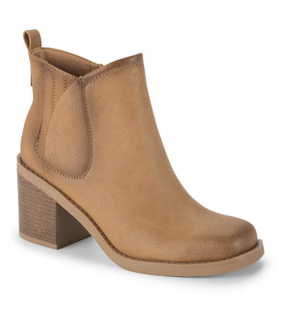Maria Block Heel Bootie Sandstone - Women