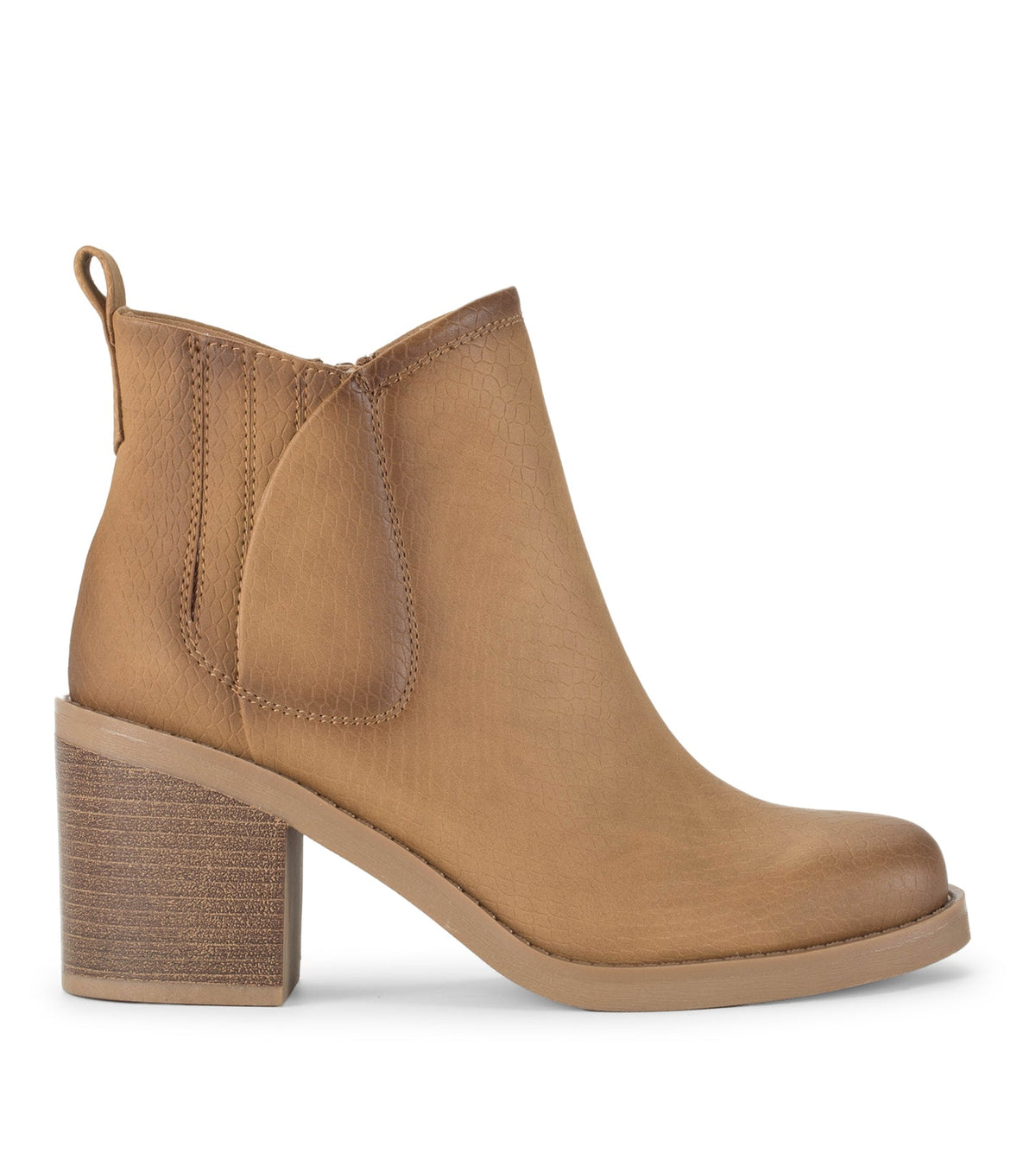 Maria Block Heel Bootie Sandstone - Women