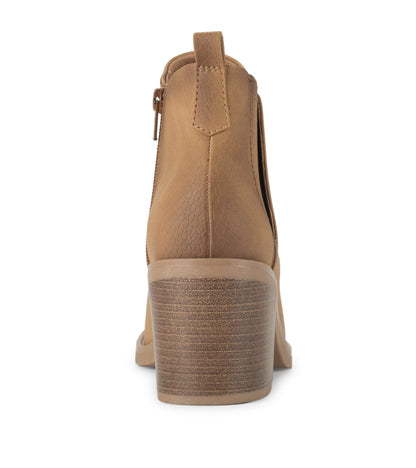 Maria Block Heel Bootie Sandstone - Women