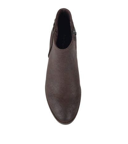Martha Bootie Dark Brown - Women