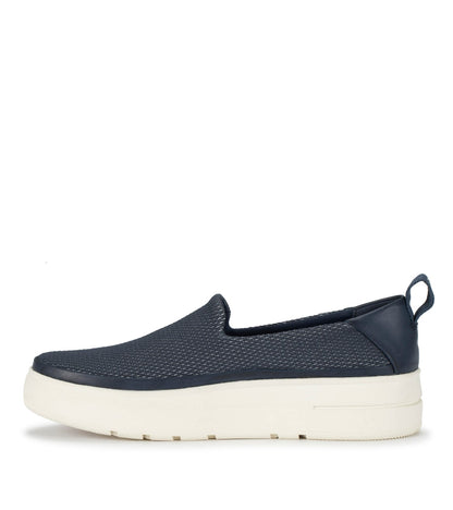 Nevin Slip On Sneaker Navy Blue Mesh - Women