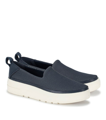 Nevin Slip On Sneaker Navy Blue Mesh - Women