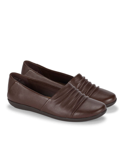 Piper Slip On Dark Brown - Women