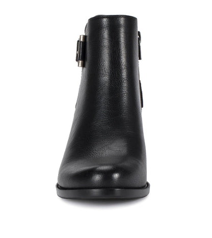 Reggie Block Heel Bootie Black - Women