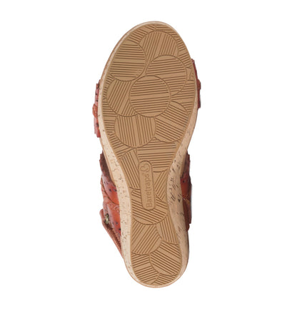 Rene Wedge Sandal Cayenne - Women