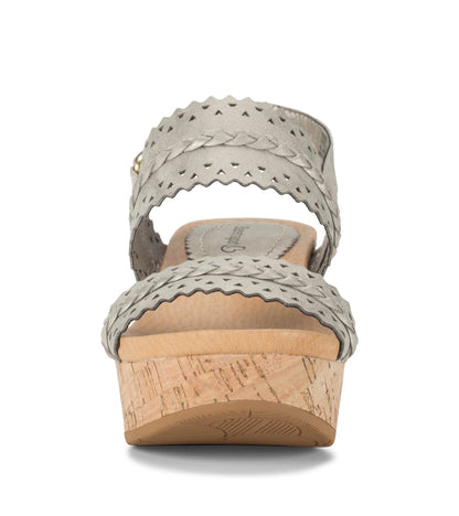 Rene Wedge Sandal Champagne - Women