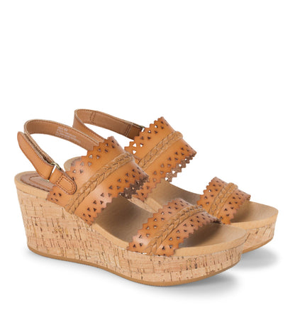 Rene Wedge Sandal Nude - Women