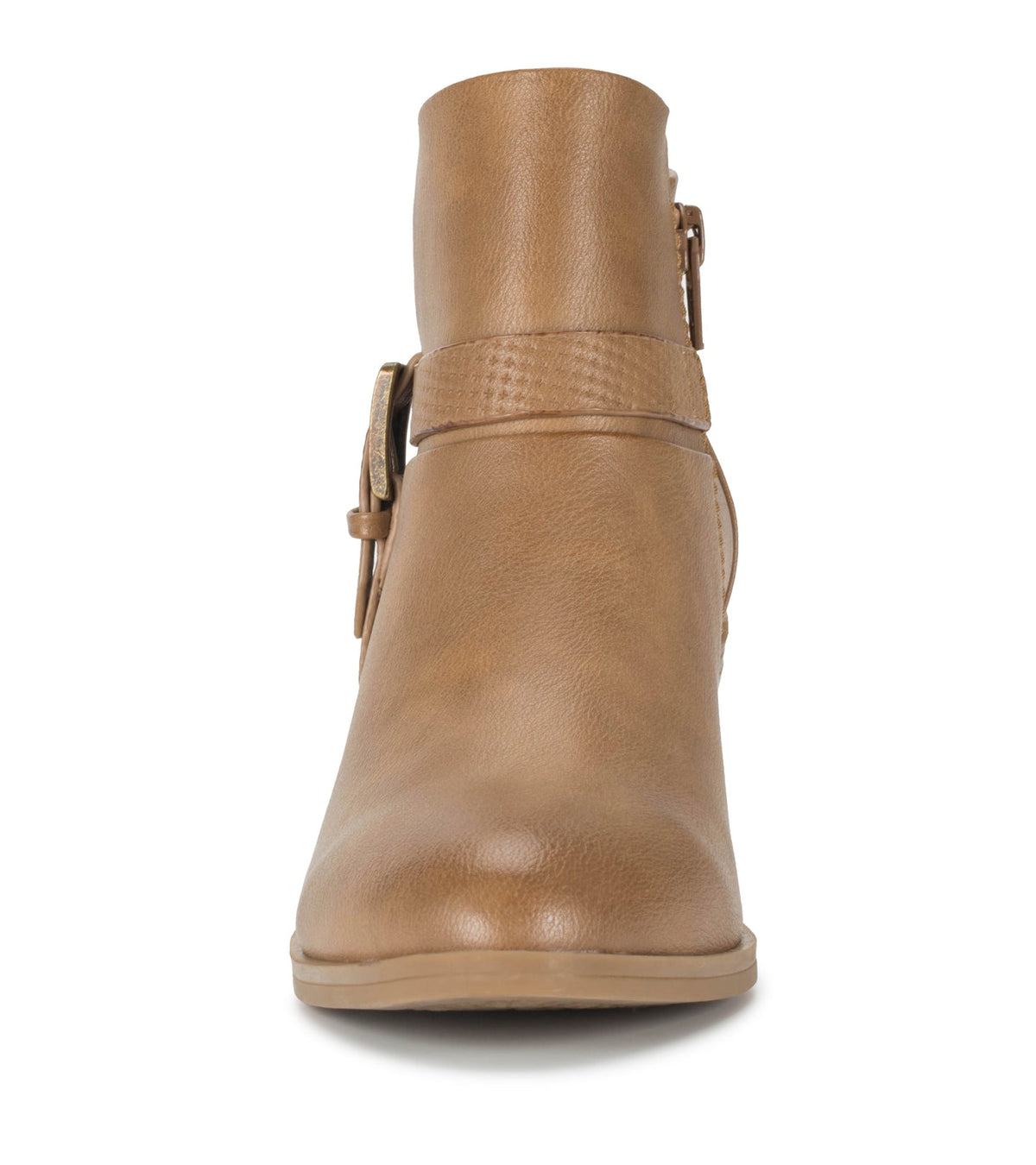 Santos Block Heel Bootie Salted Caramel - Women