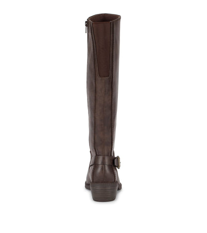 Sasson Wide Calf Tall Boot Dark Brown - Women