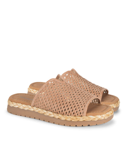 Tasmine Slide Sandal Rouge - Women