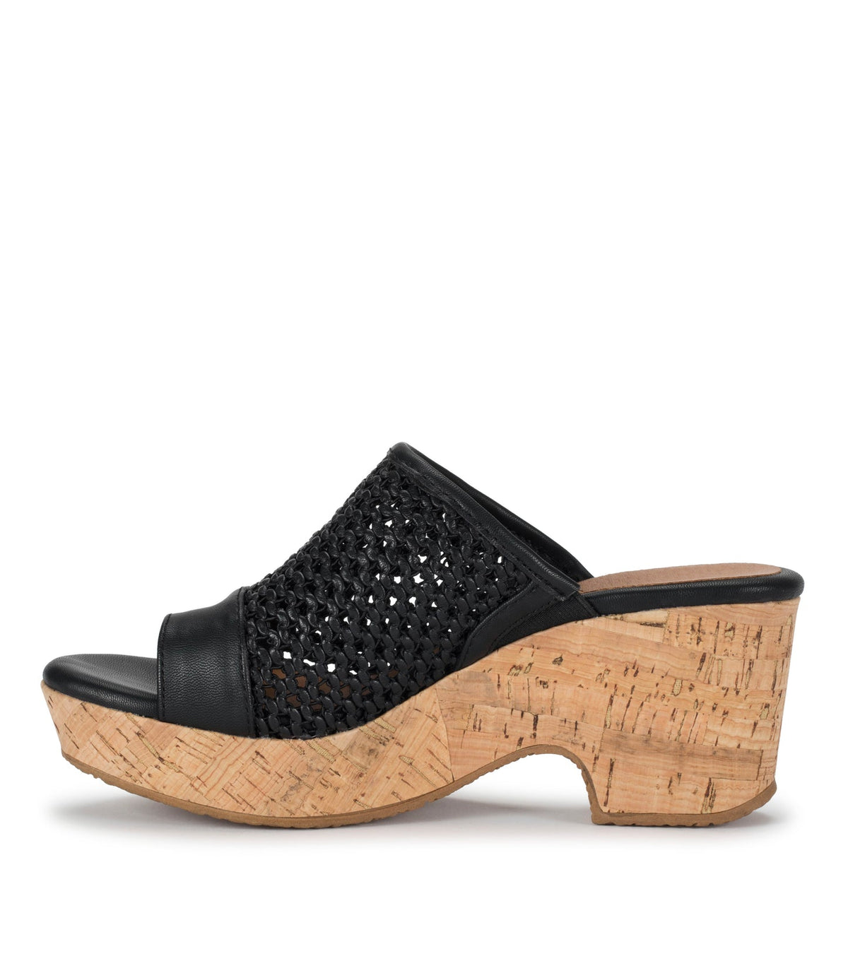 Bethie Wedge Sandal Black - Women