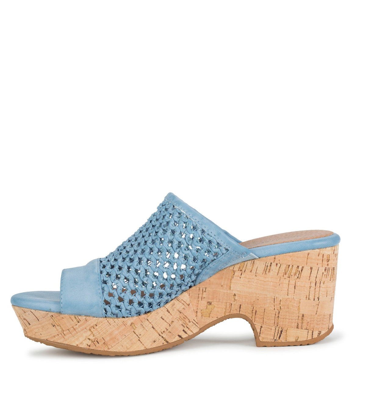 Bethie Wedge Sandal Island Blue - Women